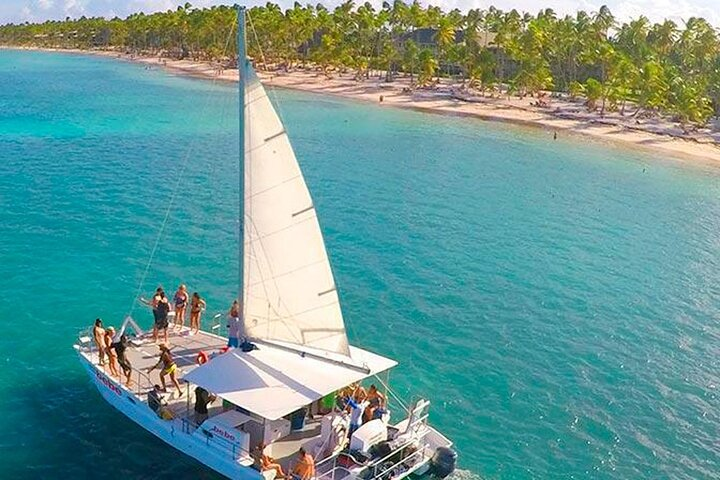 Shared 8 Hours Party boat Saona and Natural Pool from Bayahibe - Photo 1 of 9